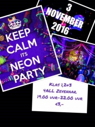 3-11-2016  NEON-party voor leerjaar 1, 2 en 3